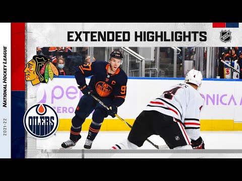 Chicago Blackhawks vs Edmonton Oilers Nov 20, 2021 HIGHLIGHTS