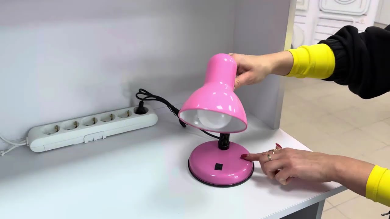 Светильник настольный "mini" "Малина" TM LOGA 220В 40Вт (CL-13)