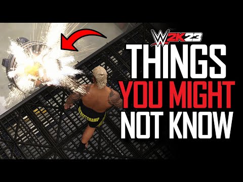 WWE 2K23: Things You Might Not Know #1 (Special Entrances, OMG Moments & More)