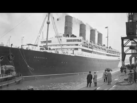 The Cruise must Continue RMS Aquitania Cunard Line