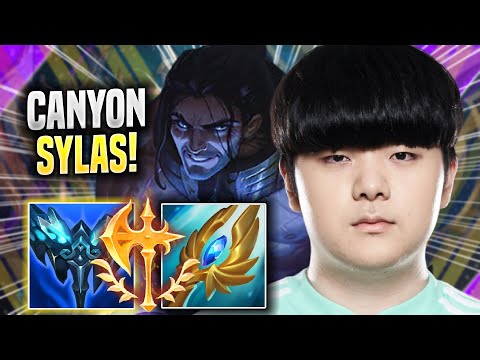 CANYON IS SO GOOD WITH SYLAS! - DK Canyon Plays Sylas TOP vs Gragas! | Season 2022