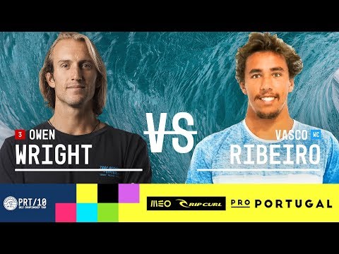 Owen Wright vs. Vasco Ribeiro - Round Two, Heat 2 - MEO Rip Curl Pro Portugal 2017