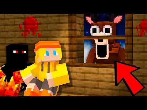 I SURVIVED 99 NIGHTS in a spooky FOREST in Minecraft