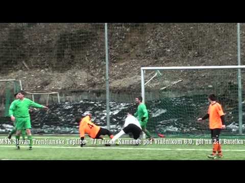 MSK Slovan trencianske Teplice - TJ Tatran Kamenec pod Vtacnikom 6:0, gol na 2:0 Batelka