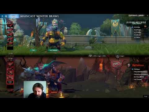 FlyToMoon vs OG Seed ( 0 - 0 ) bo3  Maincast Winter Brawl final