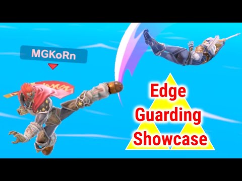 Smash Ultimate - Ganondorf: Edge Guarding Showcase