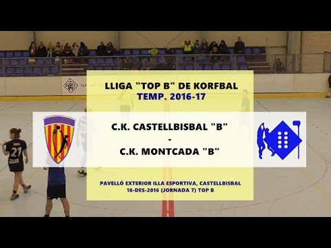 CKC B - Montcada B (J7 TOP B) Lliga Nac. B de Korfbal 2016-17