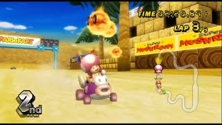 Mario Kart Wii - Toadette - 150cc Leaf Cup - Cheep Charger マリオカートWii - キノピコ - 150ccリーフカップ - スーパープクプク