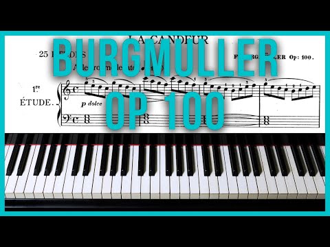 Burgmuller op 100 25 Easy and Progressive Studies (Full)