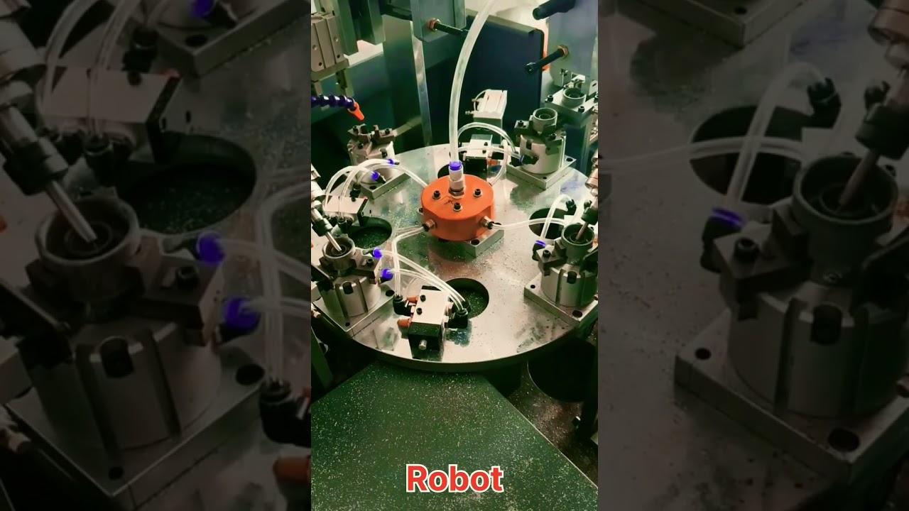 Robotics sensor based automatic production system #robot