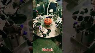 Robotics sensor based automatic production system #robot
