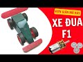 Xe đua F1 Siêu Nhỏ Dễ Làm Với Motor Mini Và Bánh Răng