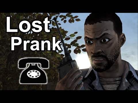 Lee Searches for Clementine - The Walking Dead Prank Call Machinima (Re-Upload)