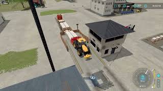 Farming Simulator 22 - Loading 32 pallets in 2 minutes [No Mods] FS22 Pallet And Bale Storage