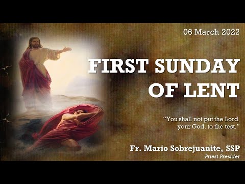 March 6 - 1st Sunday of Lent Online Healing Mass | Fr. Mario Sobrejuanite.