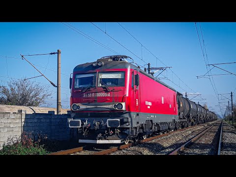 Lema 005 la tracţiunea unui marfar trece prin Arad