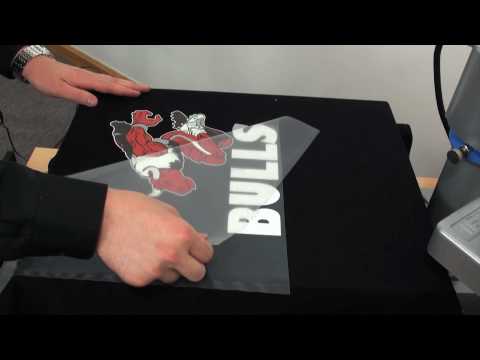 Print/cut heat transfer film with reflective