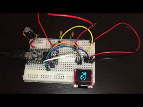 Teensy 3.2 oled dickbutt
