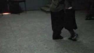 Silvio Grand  Mayra Galante teaching tango