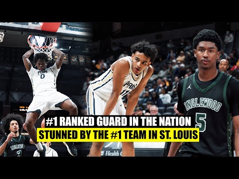 #1 St. Louis Team STUNS #1 Ranked PG Jason Crowe Jr.! | Principia vs Inglewood Highlights