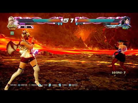 Tekken 7 Lili vs Zafina