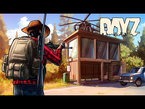 I Spent 100 Hours living out of a BUS STOP in DayZ...