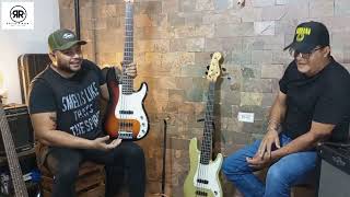 Video thumbnail for Bajó Squier Precisión  Bass V Special serie standard by Roster Rincon