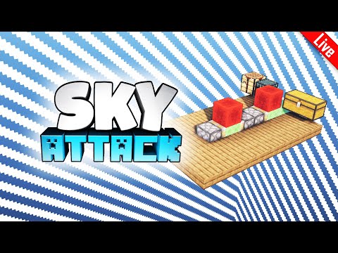 🔴 Sky Attack - Am Ende der Welt  🚀 Minecraft Sky Block Live