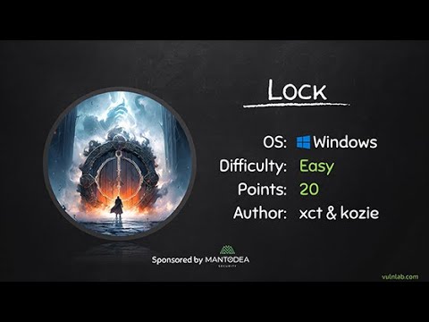 Vulnlab | Lock - Gitea Access Tokens, mRemoteNG & PDF24