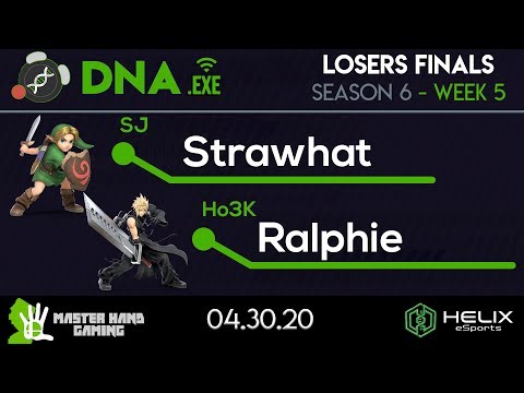 DNA.EXE S6:W5 - SJ | Strawhat (Young Link) Vs. Ho3K | Ralphie (Cloud) - Losers Finals