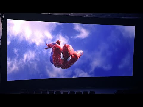 The Amazing Spider-Man 2 2014 rerelease first swing theater reaction