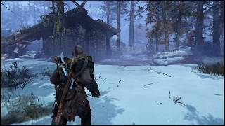 God of War - Kratos and Atrues return home, sleep, meet Thor?