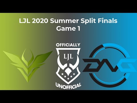 [EN] LJL 2020 Summer Split Finals Game 1 - V3 Esports Vs DetonatioN FocusMe