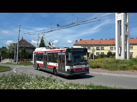 Trolejbusy v Brně | Ještě 21Tr na běžných linkách