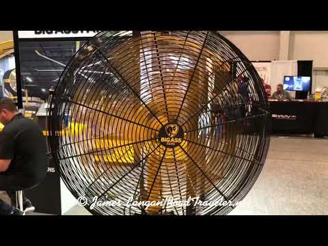 Big Ass Fans AirEye Pedestal Fan