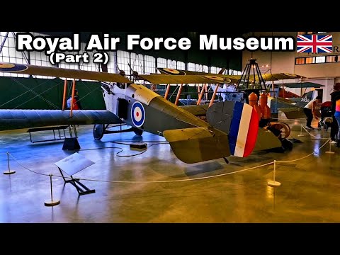 Must Visit | Royal Air Force Museum London (Part 2) Walking Tour 4K🇬🇧