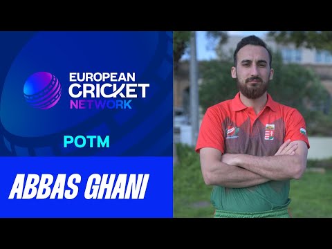 POTM Bronze Final: A.Ghani - HUN vs LUX | ECN Budapest Cup T20I, 2025 | 27 Jul 2025 | ECN25.078