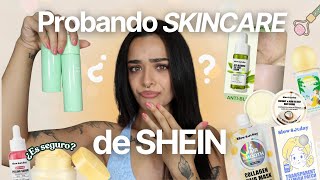 ¿Funciona el SKINCARE de SHEIN? 😱 Lo pruebo TODO y te cuento la verdad