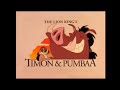 The Lion King S Timon Pumbaa Intro