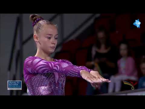 🥈 Anna Lashchevska - UKR 🇺🇦 Balance Beam Final - EYOF 2022