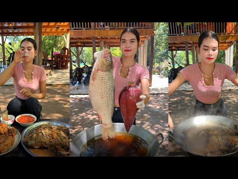 How to cook fish with banana flower recipe