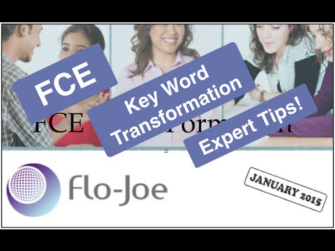 FCE Key Word Transformation