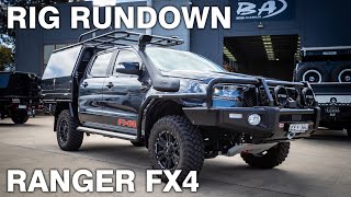 2020 Ford Ranger FX4 Tray & Canopy Rig Rundown | Boss Aluminium