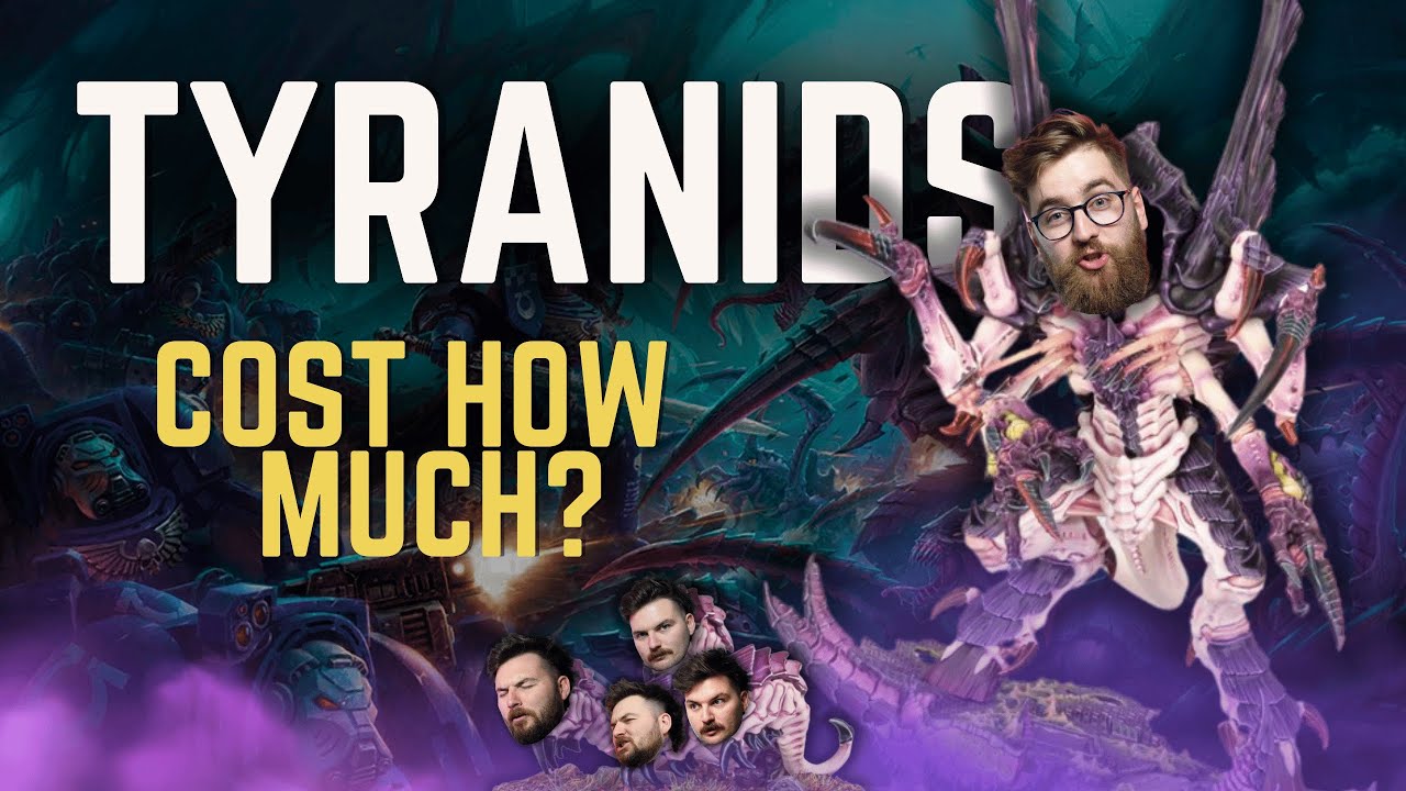How much does a TYRANID army cost?