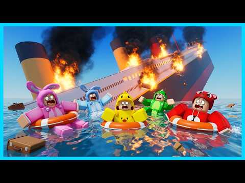 MIPAN & ZUZUZU Bertahan Hidup Di Kapal Laut Yang Tenggelam! ROBLOX