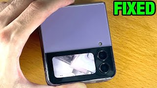 Samsung Galaxy Z Flip 4 Cover Screen Double Click NOT Working SOLVED!
