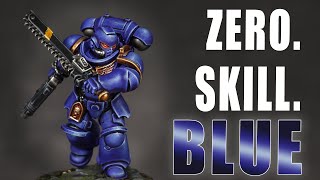 The EASIEST BLUE ARMOUR tutorial EVER. Just THREE steps - Zero Skill 10