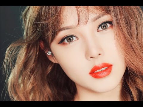 Instagram Makeup - Paris Red Lip Makeup (With subs) 인스타 메이크업 - 파리 레드 립 메이크업 thumnail