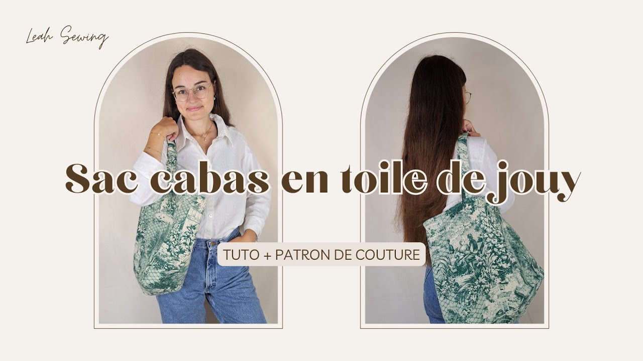 Watch Cabas Toile De Jouy Now Coudre un sac cabas en toile de jouy