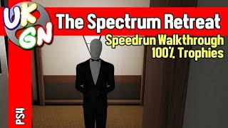 The Spectrum Retreat [PS4] Speedrun Walkthrough - All Trophies